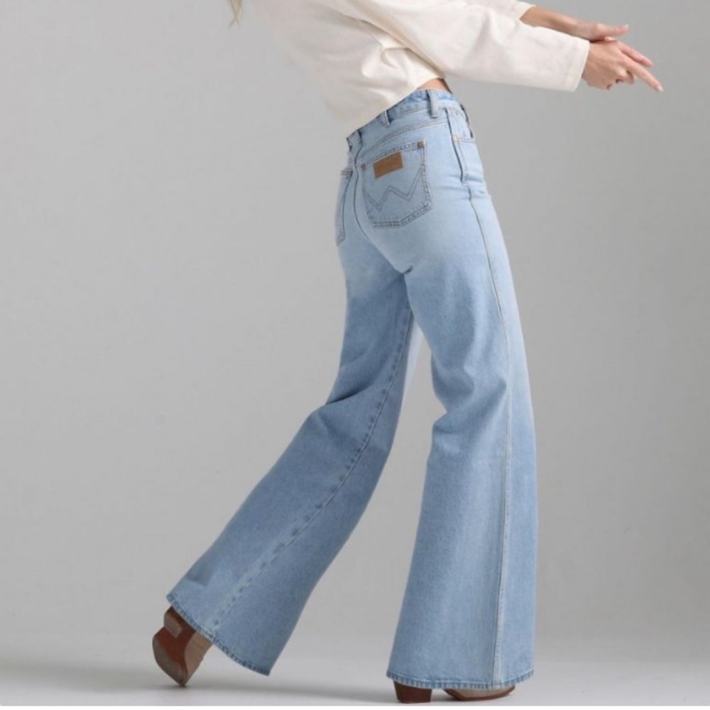 Wrangler Light Blue Flare Jeans